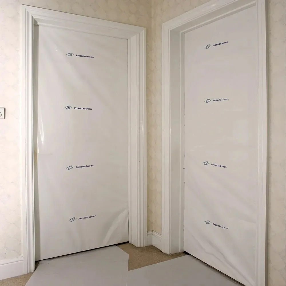 Poly Door Sleeves - Flame Retardant - 2200mm x 1100mm - Pack of 20