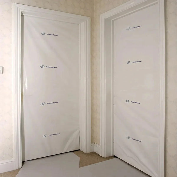 Poly Door Sleeves - Flame Retardant - 2200mm x 1100mm - Pack of 20