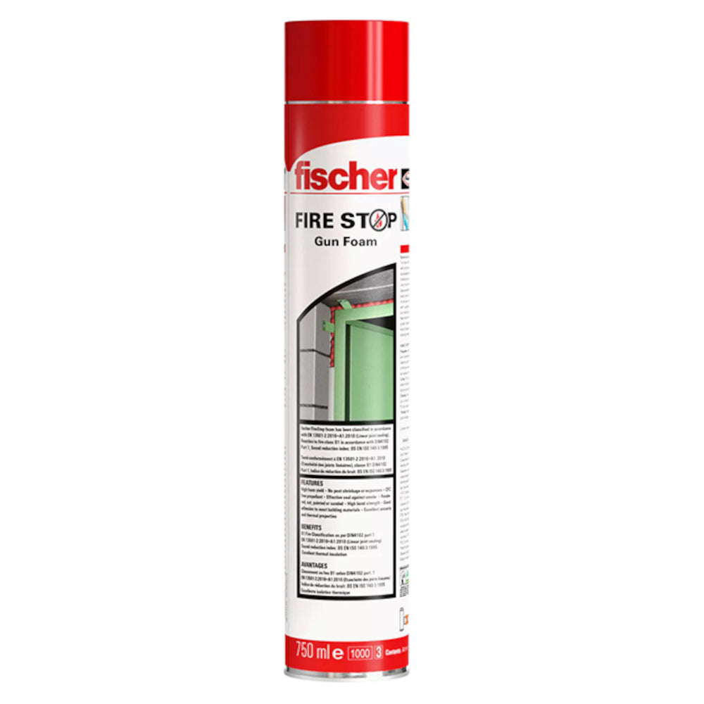 Fischer B1 FireStop Expanding Foam - 750ml