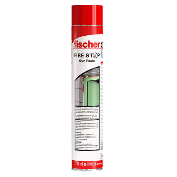 Fischer B1 FireStop Expanding Foam - 750ml