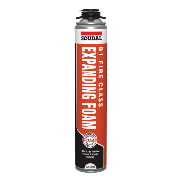 Soudal B1 FireStop Expanding Foam - 750ml