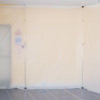 Polythene Screening Material - Flame Retardant - White