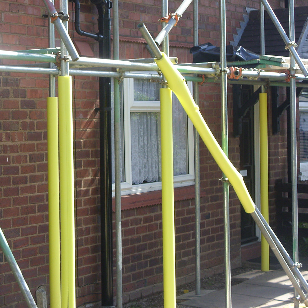 Hi Vis Foam Scaffold Tube Covers 2m Protecta Screen hi-vis-foam-scaffold-tube-covers-2m-protecta-screen