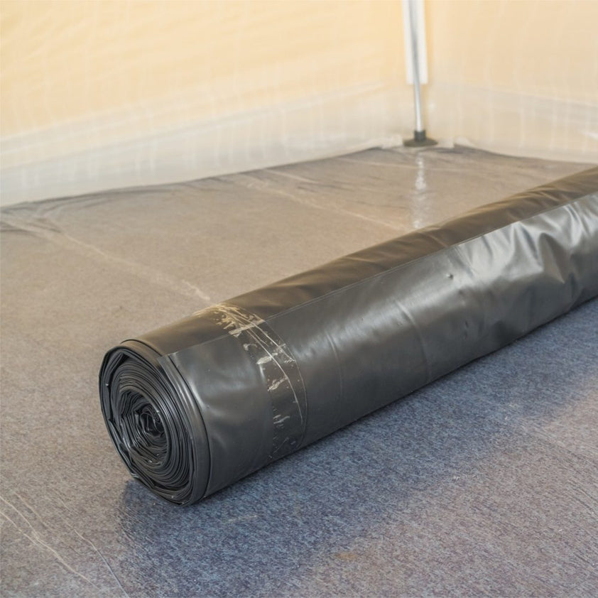 DPM Polythene Sheeting - 4m x 25m – Protecta Screen